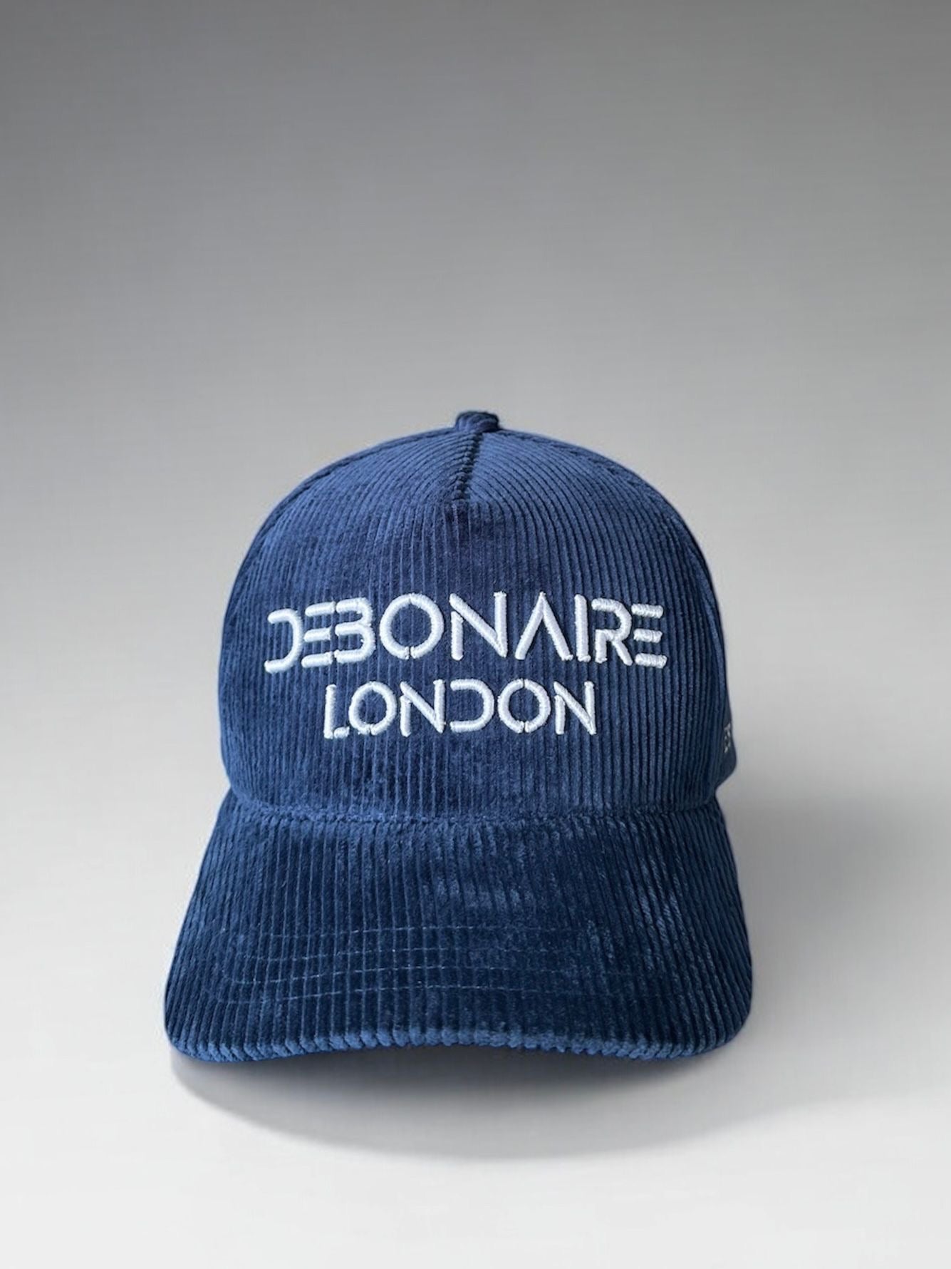 Velvet Blue Corduroy Retro Cap