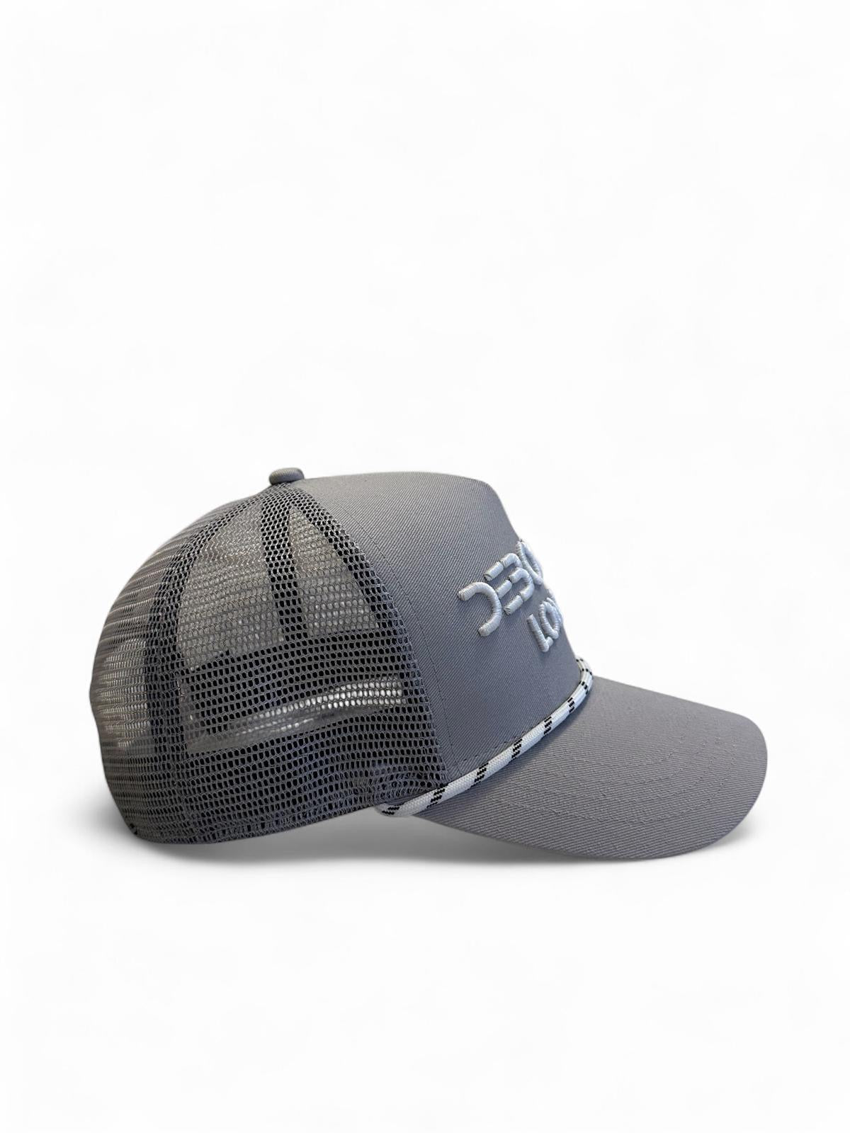 Cloud Grey Rope Cap